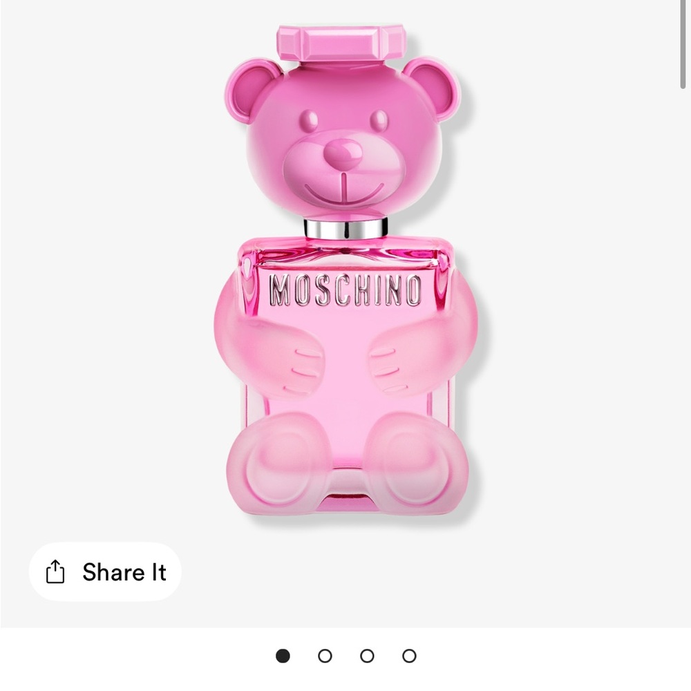 Moschino Pink Teddy Bear Fragrance bubble gum Bottle